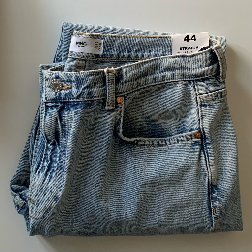 Mango Straight Jeans
